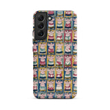Sumo Wrestlers - Utagawa Yoshikazu Edo Art Samsung Case, Galaxy S22 Plus / Matte, Smartphone Case Pattern Sumo Wrestlers Colorful Mawashi