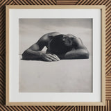 Sunbaker - Max Dupain Art Print / Canvas, 12x12’’ / 31x31cm / Natural Frame / Matboard, Posters Prints & Visual Artwork, Toby Leon