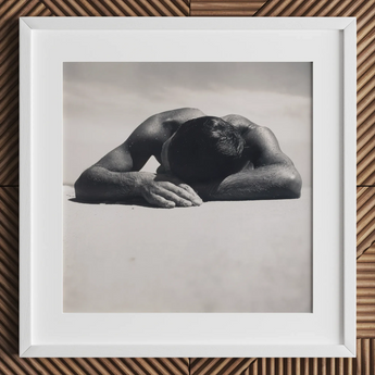 Sunbaker - Max Dupain Art Print / Canvas, 12x12’’ / 31x31cm / White Frame / Matboard, Posters Prints & Visual Artwork, Toby Leon