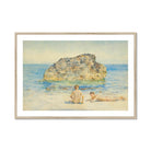 The Sunbathers - Henry Scott Tuke Fine Art Print, Framed Watercolor Painting