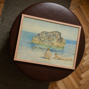 The Sunbathers - Henry Scott Tuke Stampa d'Arte, Poster Stampe & Opere Visive, Toby Leon