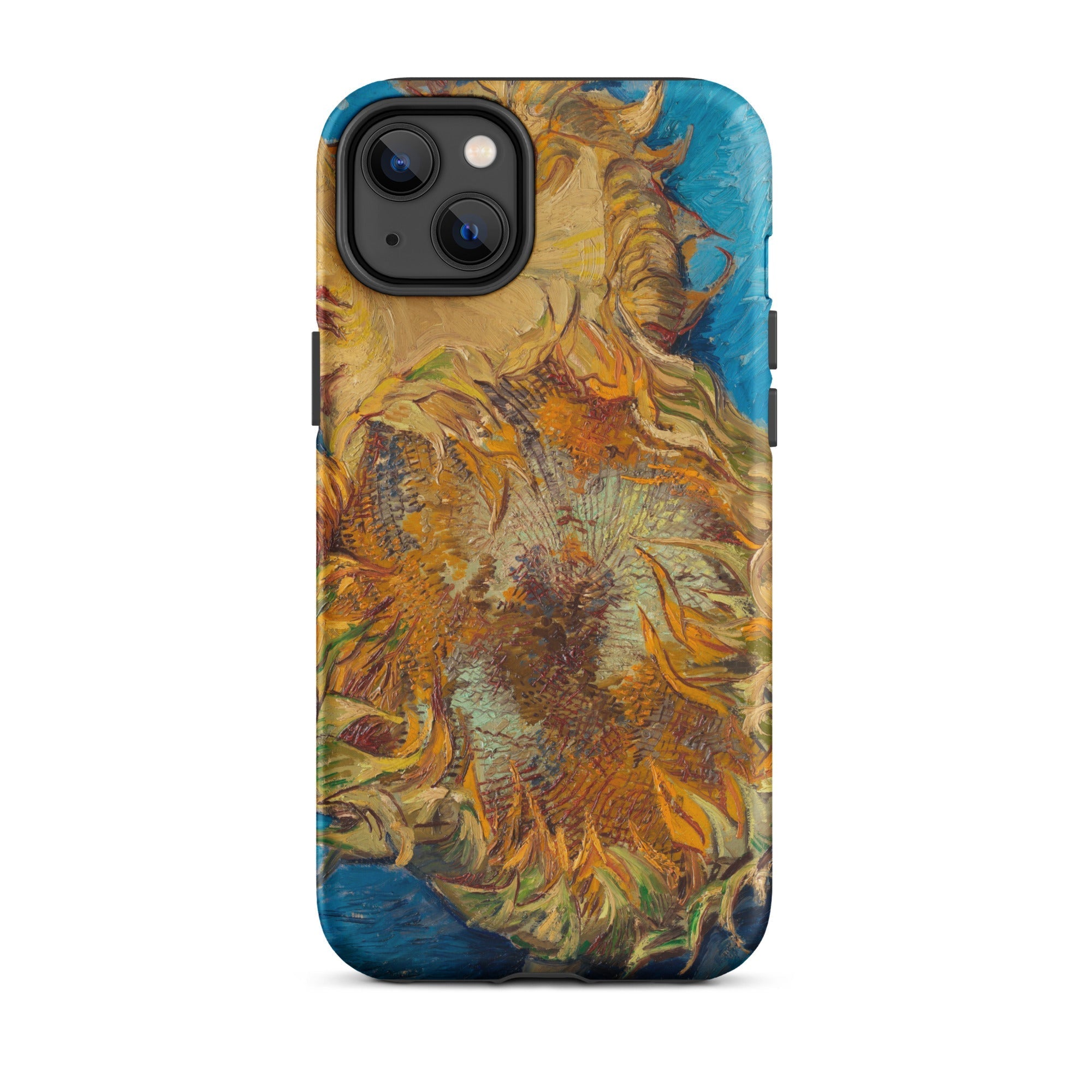 Sunflowers Vincent Van Gogh Iphone Case, 14 Plus / Matte, Sunflower Themed Phone Case