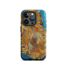 Sunflowers - Vincent Van Gogh Iphone Case, 15 Pro / Matte, Sunflower-themed Phone Case