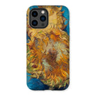 Sunflowers - Vincent Van Gogh Iphone Case 14 Pro Max / Matte Mobile Phone Cases