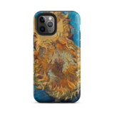 Sunflowers - Vincent Van Gogh Phone Case Iphone 11 Pro / Matte Sunflower-themed Phone Case Vincent Gogh, Gogh’s Iconic Sunflowers, Gogh