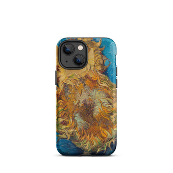 Sunflowers - Vincent Van Gogh Phone Case Iphone 13 Mini / Matte Sunflower-themed Iphone Case Vincent Gogh, Gogh’s Iconic Sunflowers, Gogh