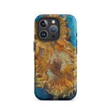 Sunflowers - Vincent Van Gogh Phone Case Iphone 16 Pro / Matte Sunflower-themed Phone Case Vincent Gogh, Gogh’s Iconic Sunflowers, Gogh