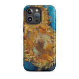Sunflowers - Vincent Van Gogh Phone Case Iphone 16 Pro Max / Matte Sunflower-themed Phone Case Vincent Gogh, Gogh’s Iconic Sunflowers, Gogh