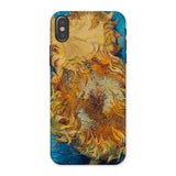 Sunflowers - Vincent Van Gogh Phone Case Iphone x / Matte Phone Case Vibrant Painting Sunflowers Gogh’s Distinctive Vincent Gogh, Iconic