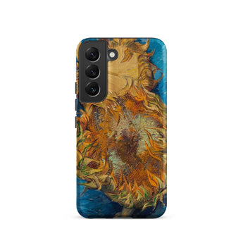 Sunflowers - Vincent Van Gogh Phone Case Samsung Galaxy S22 / Matte Vibrant Phone Case Vincent Gogh’s ?Sunflowers” Painting Gogh, Iconic S