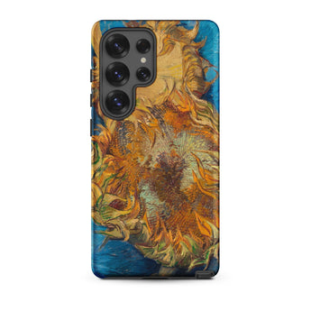 Sunflowers - Vincent Van Gogh Phone Case Samsung Galaxy S25 Ultra / Matte Vibrant Textured Phone Case Vincent Gogh’s ?Sunflowers” Gogh,