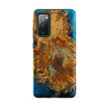 Sunflowers - Vincent Van Gogh Samsung Case, Galaxy S20 Fe / Matte, Smartphone Case Gogh Sunflowers Painting Design