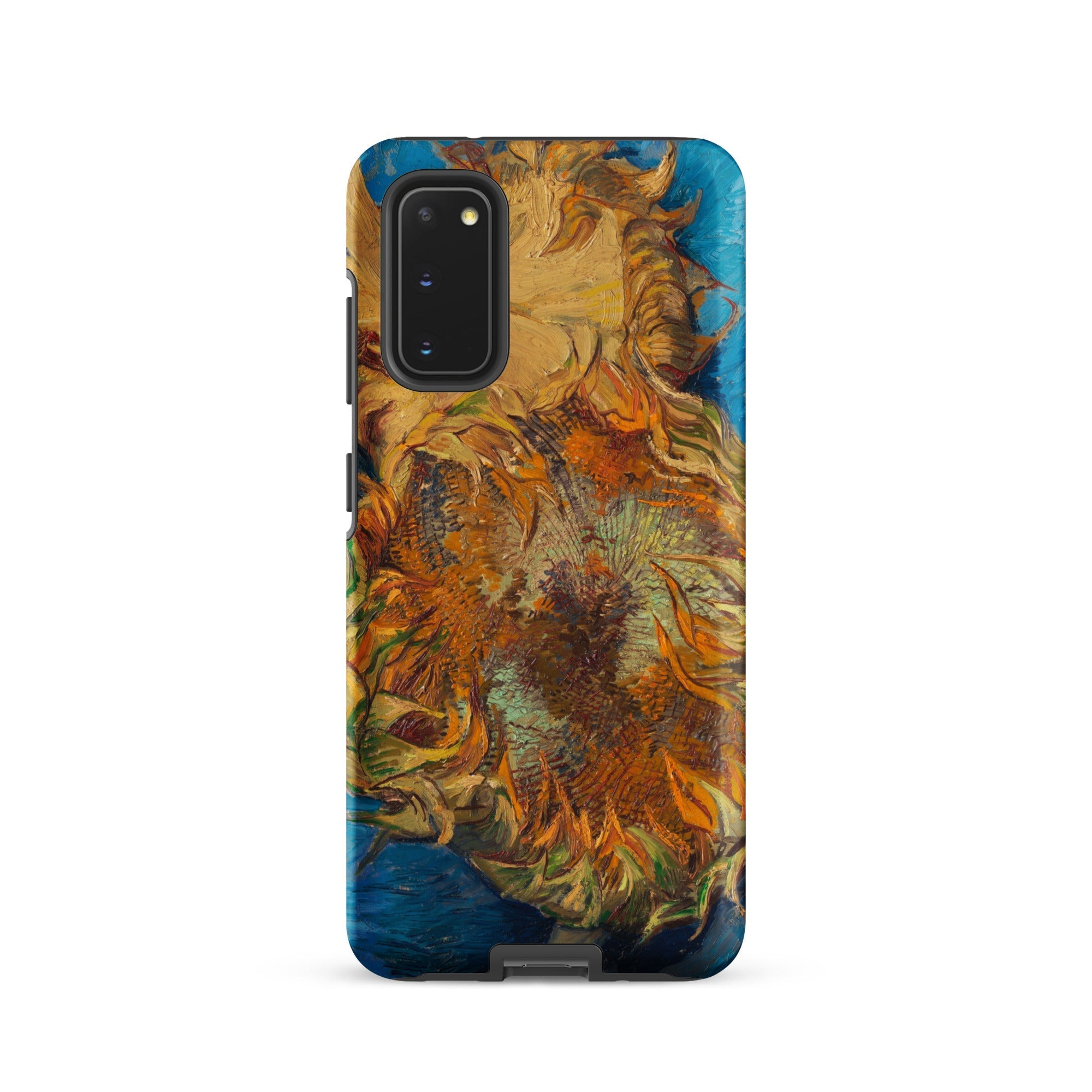 Sunflowers Vincent Van Gogh Samsung Case, Galaxy S20 / Matte, Smartphone Case Vibrant Gogh Style Sunflower Painting