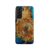 Sunflowers - Vincent Van Gogh Samsung Case, Galaxy S21 / Matte, Phone Case Vibrant Gogh-style Sunflower Painting