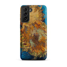 Sunflowers Vincent Van Gogh Samsung Case, Galaxy S21 Plus / Matte, Smartphone Case Gogh’s Sunflowers Painting