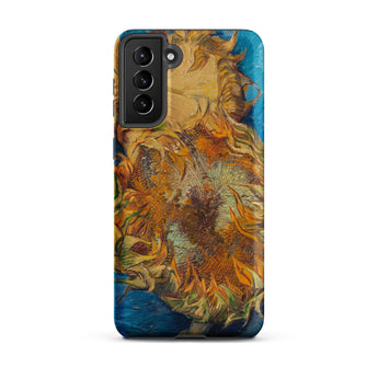 Sunflowers - Vincent Van Gogh Samsung Case, Galaxy S21 Plus / Matte, Smartphone Case Gogh’s Sunflowers Painting