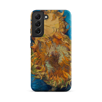Sunflowers - Vincent Van Gogh Samsung Case, Galaxy S22 Plus / Matte, Phone Case Sunflower Painting Design