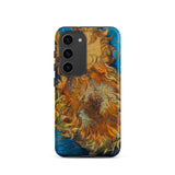 Sunflowers - Vincent Van Gogh Samsung Case, Galaxy S23 / Matte, Smartphone Case Gogh Sunflowers Painting