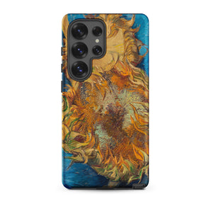 Sunflowers - Vincent Van Gogh Samsung Case, Galaxy S25 Ultra / Matte, Smartphone Case Gogh’s Sunflowers Painting