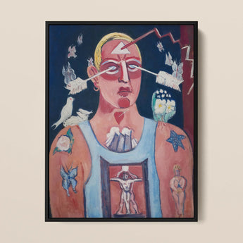 Sustained Comedy - Marsden Hartley Art Print / Canvas, Prints