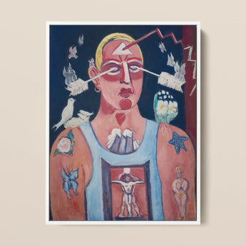 Sustained Comedy - Marsden Hartley Art Print / Canvas, Prints