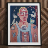 Sustained Comedy - Marsden Hartley Art Print / Canvas, Prints