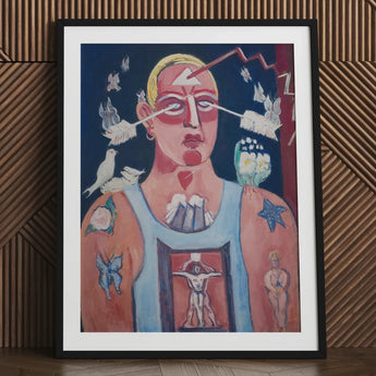 Sustained Comedy - Marsden Hartley Art Print / Canvas, Prints