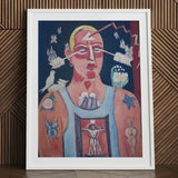 Sustained Comedy - Marsden Hartley Art Print / Canvas, Prints