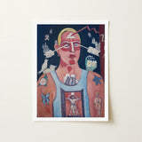 Sustained Comedy - Marsden Hartley Art Print / Canvas, Prints