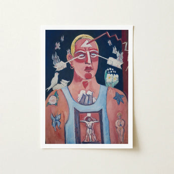 Sustained Comedy - Marsden Hartley Art Print / Canvas, Prints