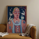 Sustained Comedy - Marsden Hartley Art Print / Canvas, Prints