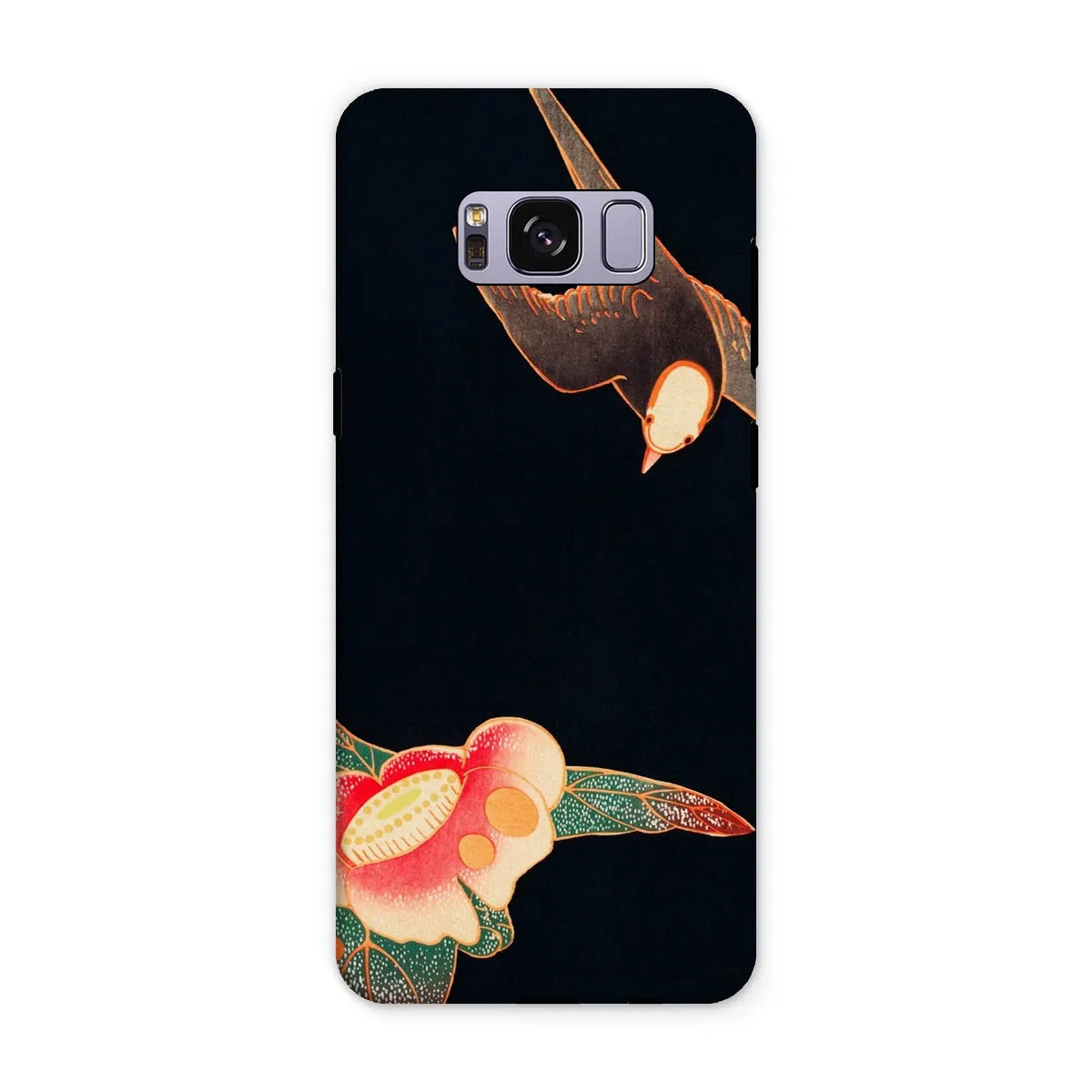 Swallow & Camellia - Meiji Era Art Phone Case - Ito Jakuchu - Samsung Galaxy S8 Plus / Matte - Mobile Phone Cases
