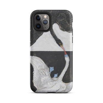 The Swan no 1 - Hilma Af Klint Iphone Case, 11 Pro / Matte, Swan-themed Phone Case