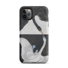 The Swan no 1 Hilma Af Klint Iphone Case, 11 Pro Max / Matte, Swan Themed Phone Case