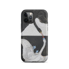 The Swan no 1 Hilma Af Klint Iphone Case, 12 Pro / Matte, Swan Themed Phone Case
