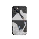 The Swan no 1 - Hilma Af Klint Iphone Case, 14 / Matte, Swan-themed Phone Case