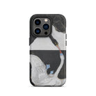 The Swan no 1 Hilma Af Klint Iphone Case, 14 Pro / Matte, Black Phone Case Swan Design