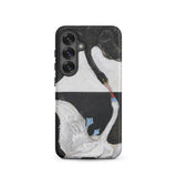 The Swan no 1 - Hilma Af Klint Phone Case, Samsung Galaxy S25 / Matte, Mobile Cases, Toby Leon