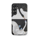 The Swan no 1 - Hilma Af Klint Phone Case, Samsung Galaxy S25 Plus / Matte, Mobile Cases, Toby Leon
