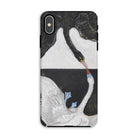 The Swan no 1 Hilma Af Klint Iphone Case, Xs Max / Matte, Phone Case Swan Design