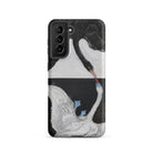 The Swan no 1 Hilma Af Klint Samsung Case, Galaxy S21 / Matte, Phone Case Artistic Depiction Black Swan White