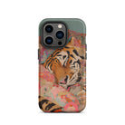 Sweet Dreams Bengal Tiger Surrealism Iphone Case, 14 Pro / Matte, Tiger Themed Phone Case