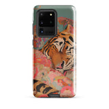 Sweet Dreams - Bengal Tiger Surrealism Phone Case, Samsung Galaxy S20 Ultra / Gloss, Mobile Cases, Toby Leon