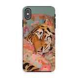 Sweet Dreams - Bengal Tiger Surrealism Iphone Case, Xs Max / Matte, Tiger-themed Phone Case