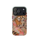 Sweet Dreams - Bengal Tiger Surrealism Phone Case Iphone 17 Pro / Matte Vibrant Artistic Detailed Illustration Orange, Roar it Exhales
