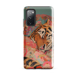 Sweet Dreams - Bengal Tiger Surrealism Samsung Case, Galaxy S20 Fe / Gloss, Phone Case Tiger Design