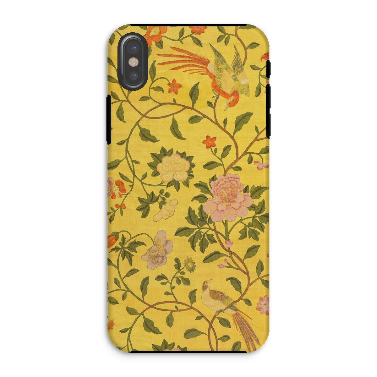 Sweet Summer - Painted Chinese Silk Iphone Case, Xs / Matte, Floral Patterned Phone Case