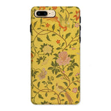 Sweet Summer - Painted Chinese Silk Phone Case Iphone 8 Plus / Matte Floral Patterned Phone Case Sweet Summer, Iphone