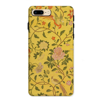 Sweet Summer - Painted Chinese Silk Phone Case Iphone 8 Plus / Matte Floral Patterned Phone Case Sweet Summer, Iphone