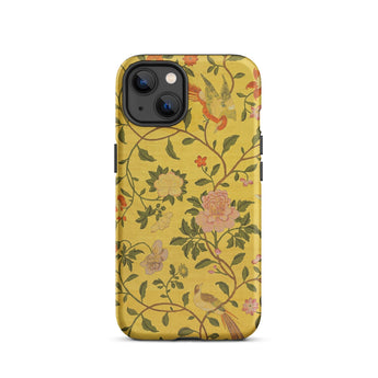 Sweet Summer - Painted Chinese Silk Phone Case Iphone 13 / Matte Floral Patterned Phone Case Sweet Summer, Iphone